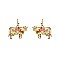 Fashionable Floral Cow Hook Earring SLE0270