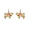 Fashionable Floral Cow Hook Earring SLE0270
