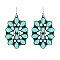 Fashionable Fish Hook Tq Flower Er SLE0473