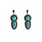 Fashionable Navajo Style Teardrop Stone Earring SLE0532