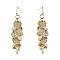 Fashionable Dangly Metal Hook Earring SLE0638