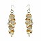 Fashionable Dangly Metal Hook Earring SLE0638