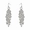 Fashionable Dangly Metal Hook Earring SLE0638