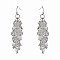 Fashionable Dangly Metal Hook Earring SLE0638