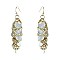 Fashionable Dangly Metal Hook Earring SLE0638