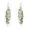 Fashionable Dangly Metal Hook Earring SLE0638