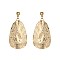 Trendy Hammered Metal Post Earring SLE0688