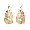 Trendy Hammered Metal Post Earring SLE0688