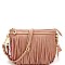 FRINGED BOHEMIAN WRISTLET CROSS BODY