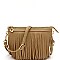FRINGED BOHEMIAN WRISTLET CROSS BODY