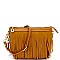 FRINGED BOHEMIAN WRISTLET CROSS BODY