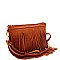 FRINGED BOHEMIAN WRISTLET CROSS BODY