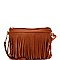 FRINGED BOHEMIAN WRISTLET CROSS BODY