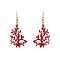 Fashionable Coral Reef Print Fishhook Earring SLE1089