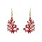 Fashionable Coral Reef Print Fishhook Earring SLE1089