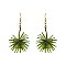 Fashionable Palm Tree Leaf Print Earrings SLE1091