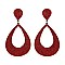 FASHIONABLE LARGE RHINESTONE TEADROP EARRING SLE1099