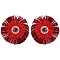 Fashionable Round Dangly Fringe Earring SLE1133