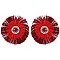 Fashionable Round Dangly Fringe Earring SLE1133