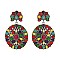 Fashionable Western Concho Tq Earring SLE1458