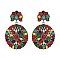 Fashionable Western Concho Tq Earring SLE1458