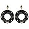 Fashionable Layered Rnd Acetate Post Earring SLE1474