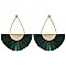 Fashionable Raffia Tassel Earring SLE1543