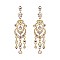 Classy Chandelier Rhinestone Earrings SLE1627