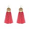 Fashionable Button Hook Er W/silk Tassels SLE1738