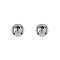 Fashionable 12mm Round Ball Post Earring SLE1752
