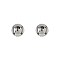 Fashionable 12mm Round Ball Post Earring SLE1752