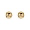 Fashionable 14mm Round Ball Post Earring SLE1753