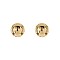 Fashionable 14mm Round Ball Post Earring SLE1753