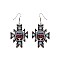 Fashionable Western Navajo Print Earrings SLE1798