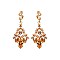FASHIONABLE MARQUISE STONE CLUSTER DROP EARRING SLE1828