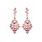 FASHIONABLE MARQUISE STONE CLUSTER DROP EARRING SLE1828