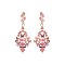 FASHIONABLE MARQUISE STONE CLUSTER DROP EARRING SLE1828