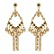 Trendy Fashion Earring W/ Chain Tassels SLE1869