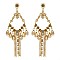 Trendy Fashion Earring W/ Chain Tassels SLE1869