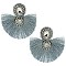 Fashionable Tassel Drop Post Earring SLE1874