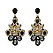 Trendy Rhinestone Drop Earring W/ Bee SLE1875