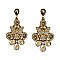 Trendy Rhinestone Drop Earring W/ Bee SLE1875