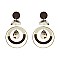 Trendy Round Dangly Fashion Earring SLE1892