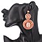 2 SWIRL WIRE DROP EARRINGS
