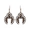 WESTERN SQUASH BLOSSOM EARRINGS