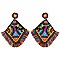 BEADED TASSEL EARRING