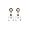 SEMI TEARDROP SQUASH EARRINGS