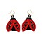 DANGLY LADY BUG EARRING