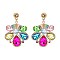 DANGLY RHINESTONE EARRING