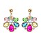 DANGLY RHINESTONE EARRING